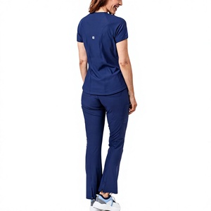 Nouvelles tenues médicales personnalisées en polyester, rayonne et élasthanne – Ensembles d'uniformes d'infirmière pour hôpitaux et cliniques - Product Image 2