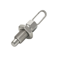 Short Type Stainless Steel Self-Locking Hand Retractable Fasteners Spring Loaded Retractable Locking Pin Indexing Plungers