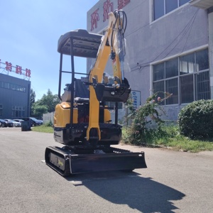 Mini-excavatrice HT-15C sur chenilles avec pelle à herbe pour la vente, fabriquée en Chine - Product Image 2