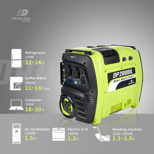 2KVA di động năng lượng mặt trời gió lai hệ thống 2000W Trạm điện Tính năng đặc biệt bao gồm bên ngoài pin cho xe MPPT cho gia đình sử dụng - Product Image 2