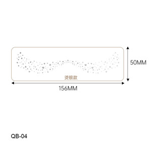 สติกเกอร์สักลายชั่วคราวกันน้ำลายกลิตเตอร์ประกายวิบวับสำหรับแต่งหน้าบนใบหน้า เหมาะสำหรับงานปาร์ตี้ งานเทศกาล ใช้สำหรับศิลปะบนร่างกายอย่างมืออาชีพ - Product Image 6