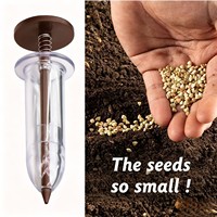 Mini semoir manuel portable en forme de seringue pour graines, autres outils à main pour petites graines et jardinage