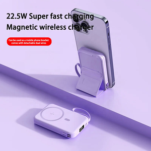 2025 chargeur de téléphone portable magnétique <span class=keywords><strong>batterie</strong></span> 10000mah Power Bank sûr pour apple Watch airpods iphone <span class=keywords><strong>Mac</strong></span> - Product Image 3