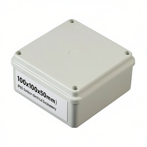 <b>Waterproof</b> Junction <b>Box</b> 100x100x50mm IP65 Outdoor <b>Electrical</b> Enclosure - Product Image 2