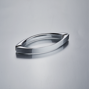 Hydrilax Hợp kim kẽm hai mặt phòng tắm cửa xử lý thép không gỉ phòng tắm cửa kính Knob - Product Image 6