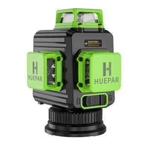 Nivel Láser Rotatorio Huepar Osram <span class=keywords><strong>B03CG</strong></span> Profesional con Estuche Rígido, Tipo-C, Modo de Pulso para Exteriores y Haz Verde 3D, 12 Líneas - Product Image 4