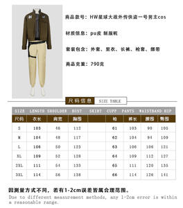 <span class=keywords><strong>Star</strong></span> Cos <span class=keywords><strong>Wars</strong></span> Side Story Cosplay canaglia un protagonista maschile Chirut Imwe Cosplay Costume - Product Image 5