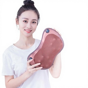 Multifunctional Waist Cervical Spine Neck Shoulder <b>Massager</b> Charging Powered Musical Function Full-Body Massage Pillow for Car - Product Image 1