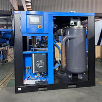 Compresseur d'air rotatif à vis industriel stationnaire PM VFD 10/15/20/25/30/40/50/60/75/100/125 HP 5/7/8/10/13/16 Bar