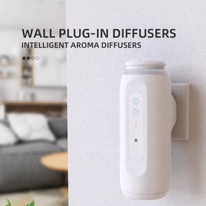 Top Venda Automática Recarregáveis Casa Perfume Difusor Smart Wall Plug em Waterless Óleo Essencial <span class=keywords><strong>Aroma</strong></span> Difusor - Product Image 3