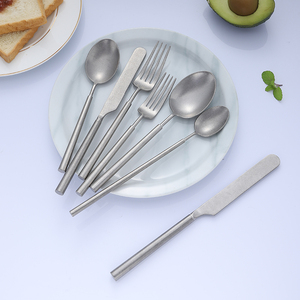 <span class=keywords><strong>2025</strong></span> uniques bền 304 thép không gỉ thiết lập dao kéo chất lượng bộ đồ ăn cho home & Wedding bền vững Bộ đồ ăn thiết lập - Product Image 4