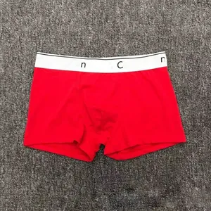 Ropa Interior Masculina de Diseño, Bóxers Tejidos Sexys, Moda Americana, Calzoncillos Transpirables de Alta Calidad, 3 Piezas con Caja - Product Image 5