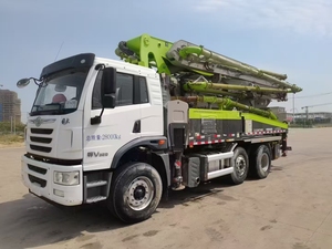 Camion pompe à béton Zoomlion 62m de pointe en Chine, modèle 49X-6rz avec moteur diesel, productivité de 18 m³/h à Shanghai - Product Image 6