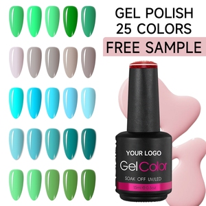 Esmalte de Uñas en Gel de Colores Mezclados de Primera Calidad, 15 ml, Bajo Olor, No Irritante, Autonivelante, Gel para Arte de Uñas, Marca Privada Personalizada - Product Image 1