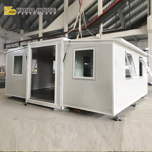 Offres Spéciales maisons d'expédition préfabriquées entrepôt résistance aux ouragans <span class=keywords><strong>caravane</strong></span> <span class=keywords><strong>pliante</strong></span> 20 pieds assemblage maison conteneur pliée - Product Image 4