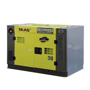 12 kw 15kw 16kw 12 kva 16kva 12000 watt 15hp insonorizzato ac 3 fasi portatile 15kva generatore diesel silenzioso