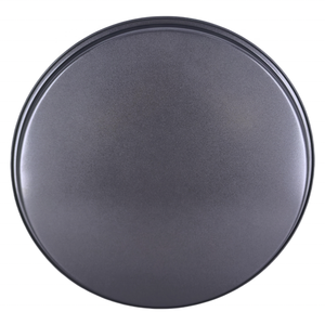 International Standard Black 0.35mm Carbon Steel Nonstick Round Large Pizza Baking <strong>Pan</strong> 33x1.5cm Dishwasher Safe Durable - Product Image 3