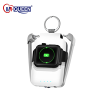 Power Bank Magnetik Nirkabel Mini Ultra Tipis 2000mAh Output 10W untuk Apple Watch IWatch Pengisi Daya Portabel untuk Ponsel Lampu Bank Daya