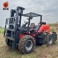 Nuevo Diseño de Montacargas 4x4 de 3.5 Toneladas con Envío Gratuito, Montacargas Todoterreno de 5 Toneladas para Almacén, Montacargas de 3 Toneladas en Venta, 2 Años de Garantía