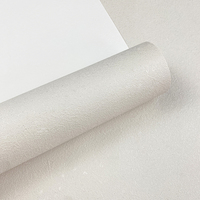 Papier peint uni texturé blanc, abstrait, en terre de diatomées, pour salon, décoration intérieure luxueuse, rouleau de papier peint