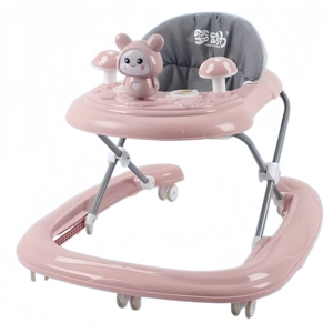 Passeggino Multifunzione Economico in Plastica con Ruote Silenziose e Funzione Dondolo per Bambini - Product Image 5