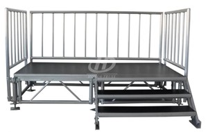 Hợp kim nhôm nhẹ có thể tùy chỉnh cường độ cao cho hệ thống giàn sân khấu tòa nhà sự kiện bền cho ván ép biểu diễn - Product Image 2