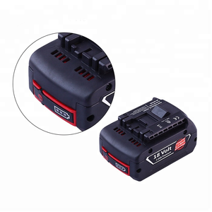 米国<span class=keywords><strong>2</strong></span>パックBAT610G 18V 8000mAh充電式交換用電動工具リチウム電池フォーボスコードレスドリルバッテリー - Product Image 2