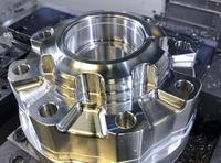 Composants en acier inoxydable sur mesure de grande taille, usinage CNC, fraisage, tournage, traitement de surface pour machines lourdes