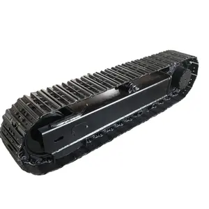 Agriculture Machinery Parts Tracked Undercarriage with 100mm Rubber Track with Factory Price