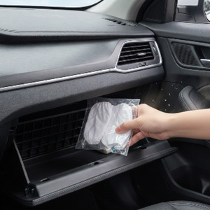 Housse de <span class=keywords><strong>volant</strong></span> de voiture jetable en plastique transparent blanc LDPE bon marché - Product Image 6