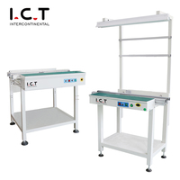 ICT23 SMT הקרנת PCB חיץ חגורת לוח Stacker מסוע SMT סנפיר מהפך הרכבה ציוד PCB פיקוח מסוע שולחן