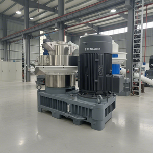 Línea de Producción de Pellets de Paja XM-850 con Motor de Alta Potencia de 132KW, Capacidad de 100-4500kg/h, Molino de Pellets de Matriz Plana, Diámetro de Pellet de 6-12mm, <span class=keywords><strong>Contrato</strong></span> - Product Image 1