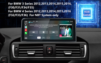 Radio GPS con Pantalla de 12.3 Pulgadas, Snapdragon 662, Android Auto, Carplay, DSP, 4G, Vista Panorámica de 360°, para BMW X4 F26 X3 F25 2011-2018, Estéreo NBT Evo