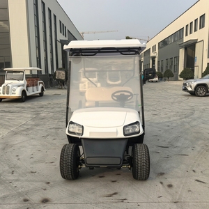 Voiturette de golf électrique 4 places 60V 3.5KW à moteur AC certifiée CE, véhicule de transport privé à basse vitesse pour villas de luxe résidentielles - Product Image 5