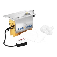 Fsboling Sierras de mesa portatiles de alta calidad de aleacion de aluminio con interruptor de control electrico externo