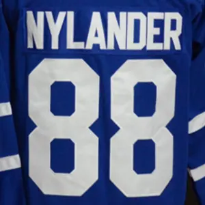 Toronto William Nylander Chất Lượng Tốt Nhất Khâu Quốc Gia Hockey Jersey