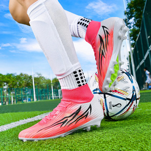 <span class=keywords><strong>Botas</strong></span> de Fútbol Juveniles con Tacos Largos para Terreno Firme y Césped Artificial, para Entrenamiento y Partidos, Tallas 34-45 - Product Image 5