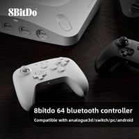 Manette 8Bitdo BT pour N64/Analogue3D/Switch/PC/Android avec joystick à effet Hall 80NE01