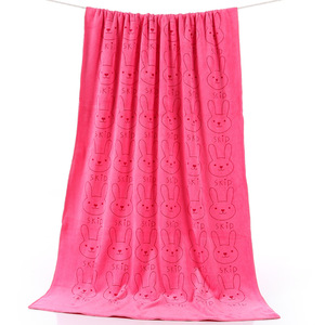 Toalla de Baño para Niños Jin Ao, 70x140cm, Microfibra, Estampado de Dibujos Animados, Suave y Absorbente - Product Image 2