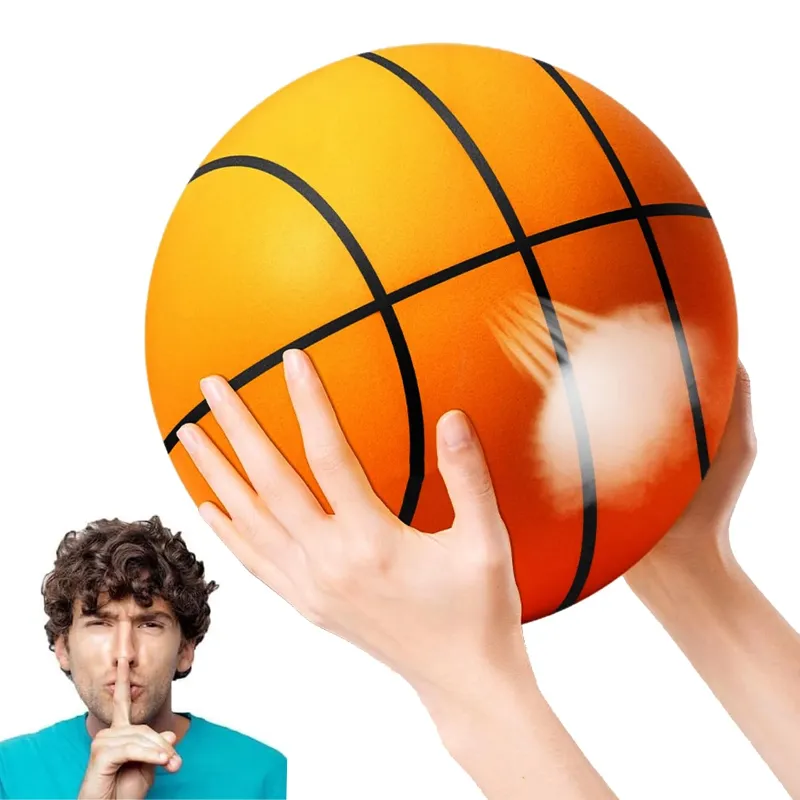Бесшумный баскетбольный мяч, размер 5, Размер 7, официальный бесшумный Баскетбол