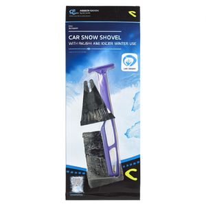 Pelle à neige pour voiture ZCQR DECO avec brosse et grattoir à glace, modèle M0016, pour utilisation hivernale sur véhicule - Product Image 2