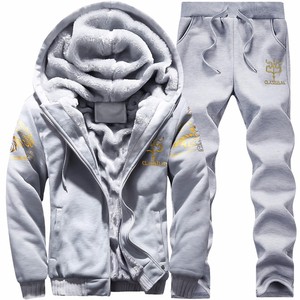 Vêtements de sport décontractés à capuche pour hommes d'âge moyen et âgés, nouvelle collection automne-hiver, vente en gros - Product Image 3