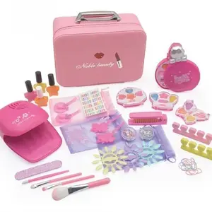 OEM Girls Pretend Non-toxic Sparkle Cosmetic Products Fashion Beauty Makeup Set Toy