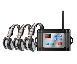 Intensitas sinyal pemancar pagar hewan peliharaan jarak jauh nirkabel dapat disesuaikan antara Level 1 hingga 5 jarak adalah 300 meter. - Product Image 3