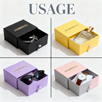 Cajas de Regalo Rígidas con Cajón Extraíble para Joyería, Gafas de Sol de Lujo, Cinturones, Pelucas y Otros Artículos
