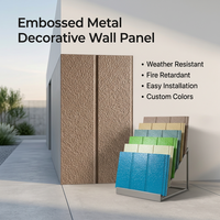 Panneaux sandwich pour murs extérieurs, noyau métallique, PU polyuréthane, résistant au feu, écologique, design moderne pour la décoration de villas et de maisons