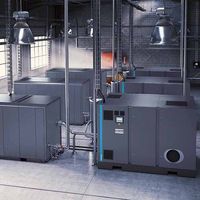 ATLAS ZD 800 & ZD 4000 30Bar & 40Bar ISO 8573 Compresseur d'air sans huile classe 0 avec moteur et moteur pour machine de soufflage PET