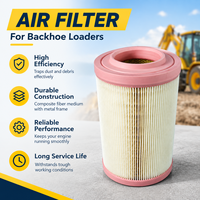 Élément de filtre à air pour chargeuse-pelleteuse CAT 4178134 417-8134 1621737600 1621737699 1635040800 E1568L SC90385 C25024 Usage intensif