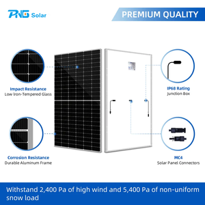 Fabricante de Paneles Solares de Energía Fotovoltaica Monocristalina de 400w 450w 500w 540w 550w 600 Vatios 800w Precio de 1000w - Product Image 3
