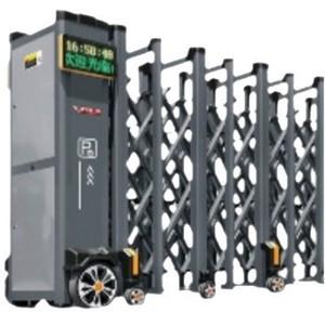 Electric Sliding <b>Gate</b> Aluminum Industrial School Use With <b>Remote</b> <b>Control</b> 230V AC 2 Year Warranty - Product Image 1